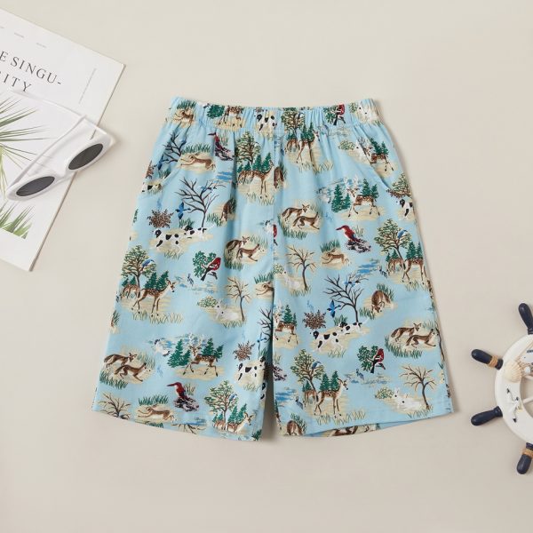 Stylish Animal Allover Shorts